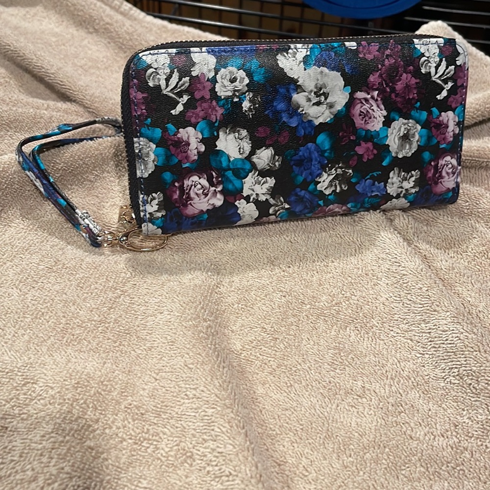 Floral Wristlet